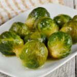 Rice Cooker Brussels Sprouts