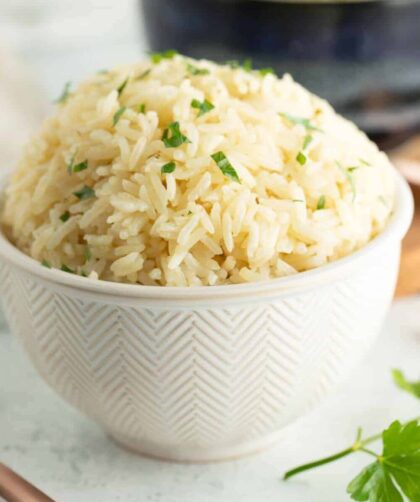Butter Rice in Rice Cooker