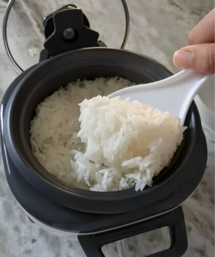 Cooking White Rice In Black & Decker Rice Cooker