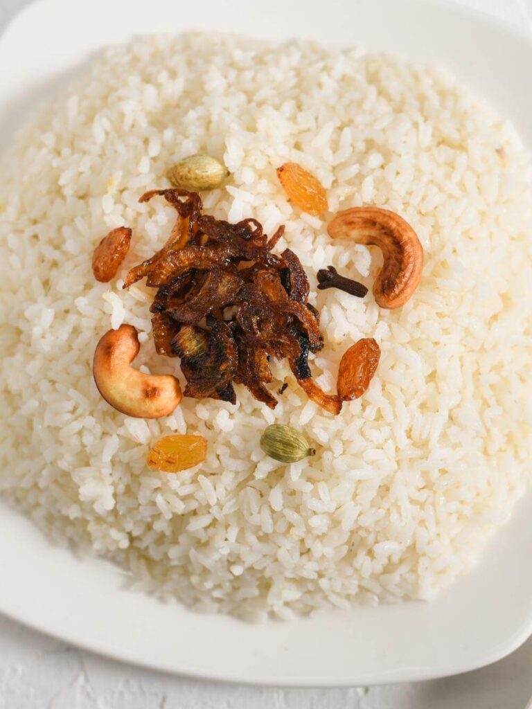 Ghee Rice In Rice Cooker